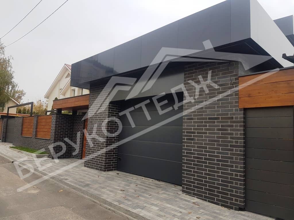 Забор - одноэтажный дом в Раменском (2)